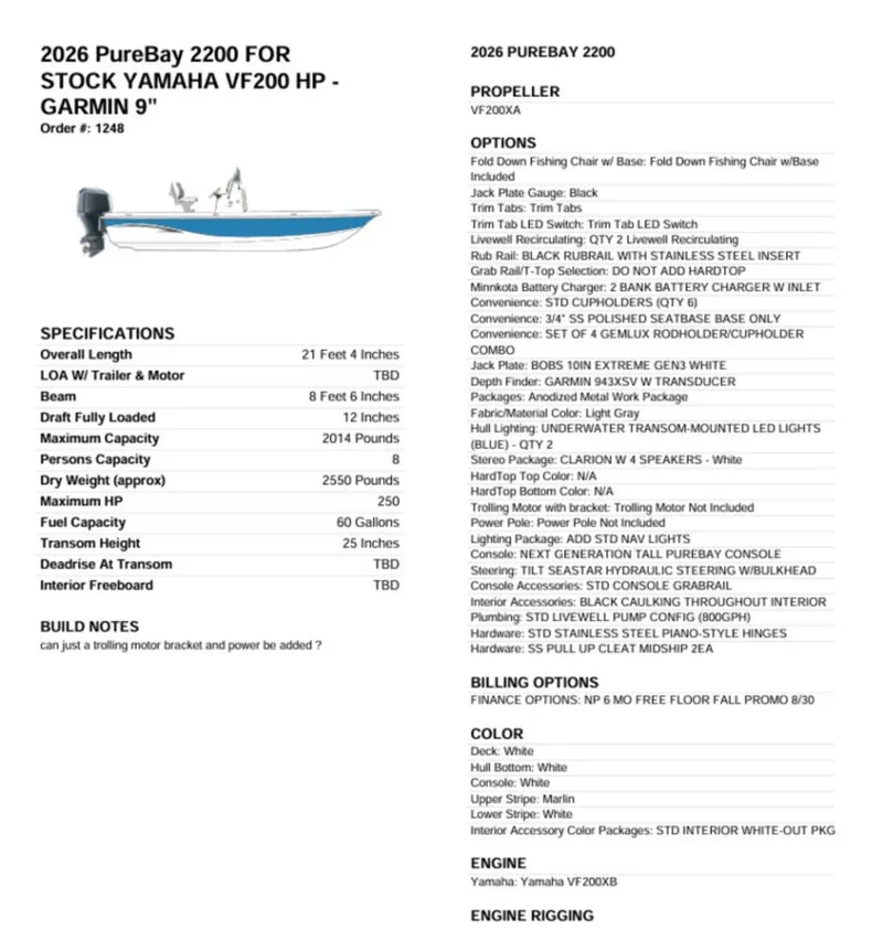 Slide: The Image of Blazer PureBay 2200 2026 - 2