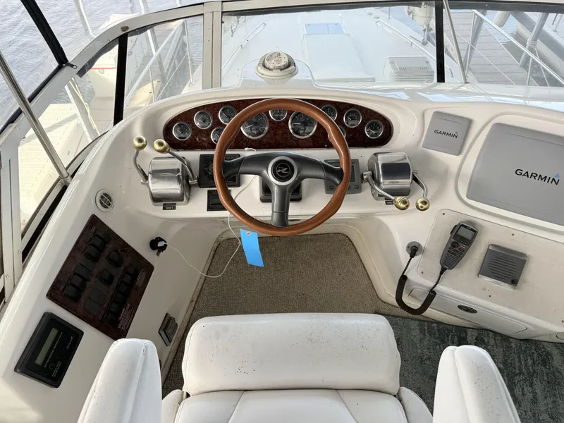 Slide: The Image of Sea Ray 420 Aft Cabin 2001 - 12