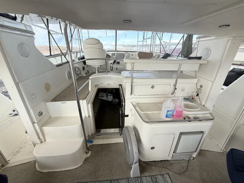 Slide: The Image of Sea Ray 420 Aft Cabin 2001 - 16