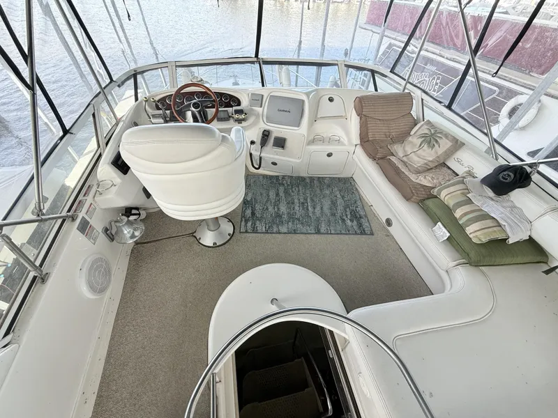 Slide: The Image of Sea Ray 420 Aft Cabin 2001 - 9