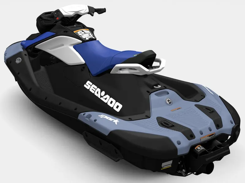 Slide: The Image of Sea-Doo Spark for 2 90 hp Convenience package with iBR and Audio in option 2026 - 4