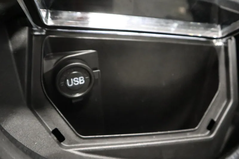 Slide: The Image of 2023 Kawasaki 310LX-S Ultra USB port detail. - 20