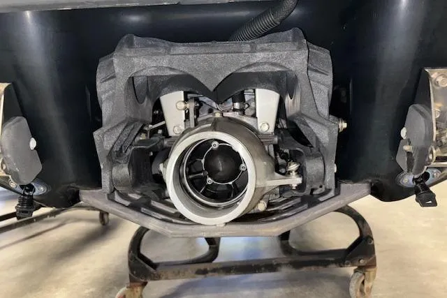 Slide: The Image of 2015 Yamaha WaveRunner VXR jet propulsion system on display. - 13