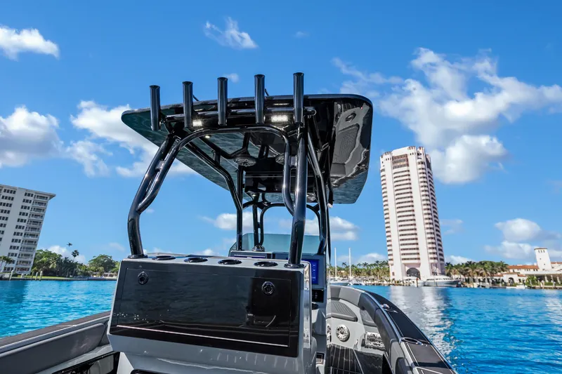 Slide: The Image of Hardtop with Spreader lights & Rod Storage - 12