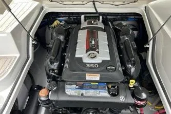 Slide: The Image of 2023 Crownline 260 SS boat engine, showcasing powerful 350 HP performance. - 14