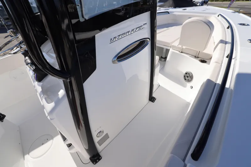 Slide: The Image of 2026 Sea Hunt Ultra 275 SE boat interior, featuring sleek design and modern amenities. - 20