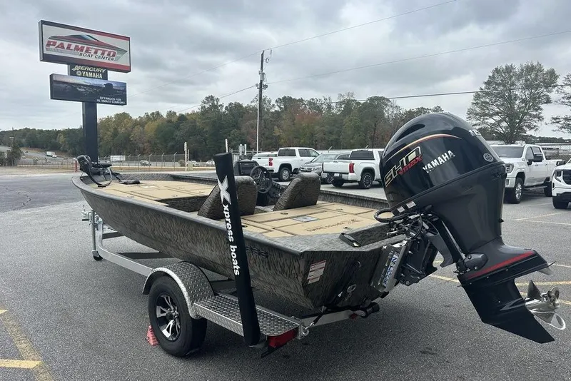 Slide: The Image of 2026 SeaArk ProCat 240 boat with Yamaha engine on trailer at dealership. - 5