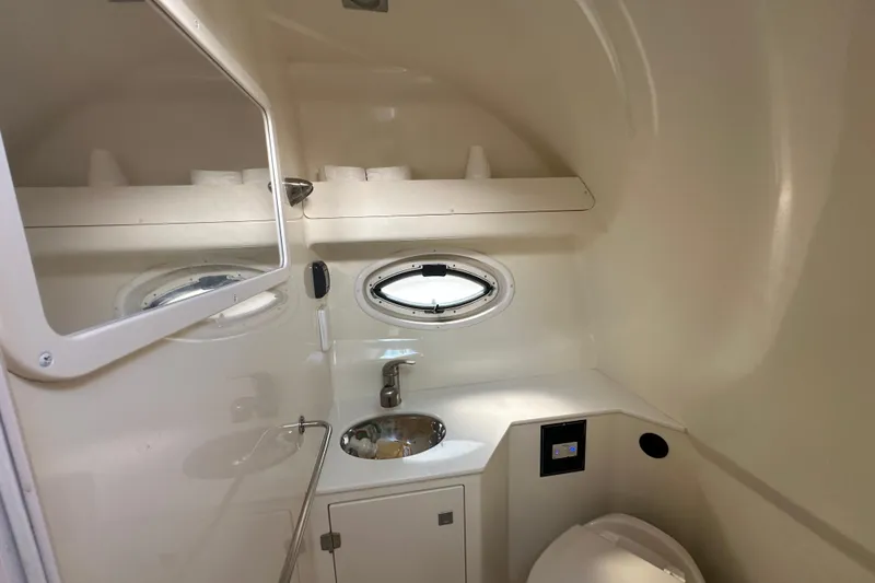 Slide: The Image of Control panel on 2016 Monterey 295 Sport Yacht, featuring various function buttons. - 71