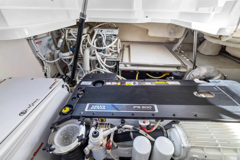 Slide: The Image of Engine room of 2011 Tiara Yachts 4300 Sovran with Volvo Penta IPS 600 engine. - 35