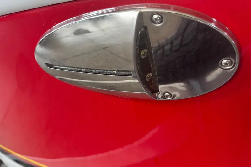 Slide: The Image of Dashboard of a 2017 Formula 240 Bowrider with speedometer and RPM gauges. - 24