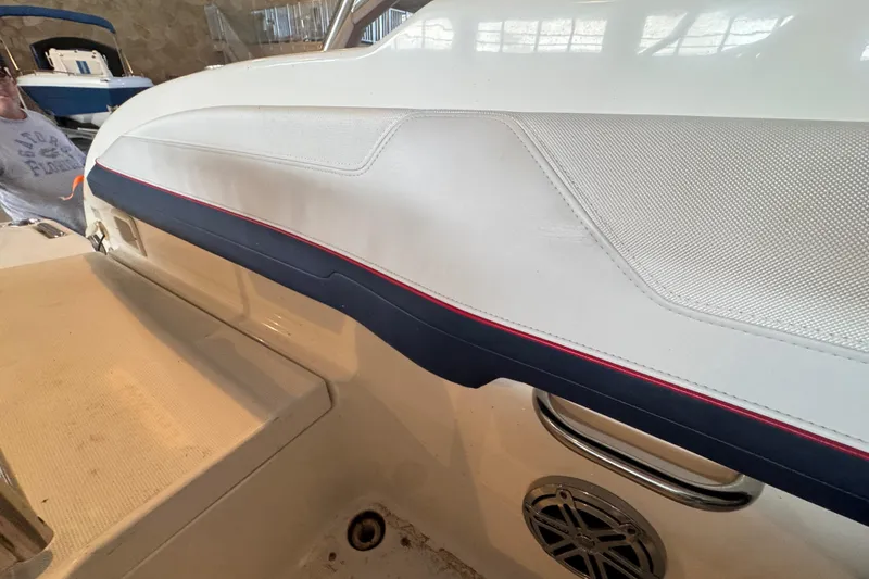 Slide: The Image of 2017 Formula 240 Bowrider engine compartment with Big Block V8 engine. - 47