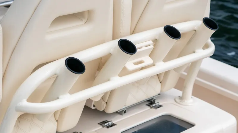 Slide: The Image of Rod holders on Grady-White 281 Coastal Explorer 2026. - 20