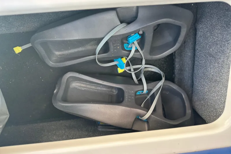 Slide: The Image of 2015 Moomba Mobius LSV boat interior storage compartment. - 35