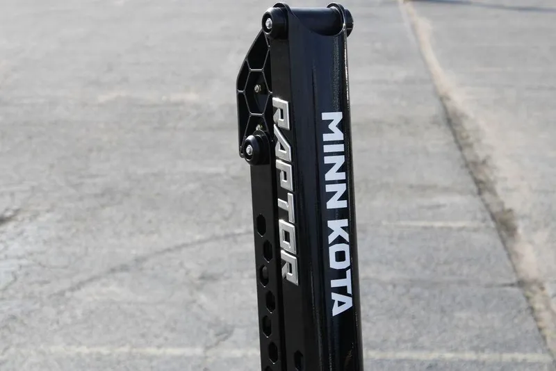 Slide: The Image of Minn Kota Raptor anchor pole on Skeeter ZXE20, 2026 model. - 23