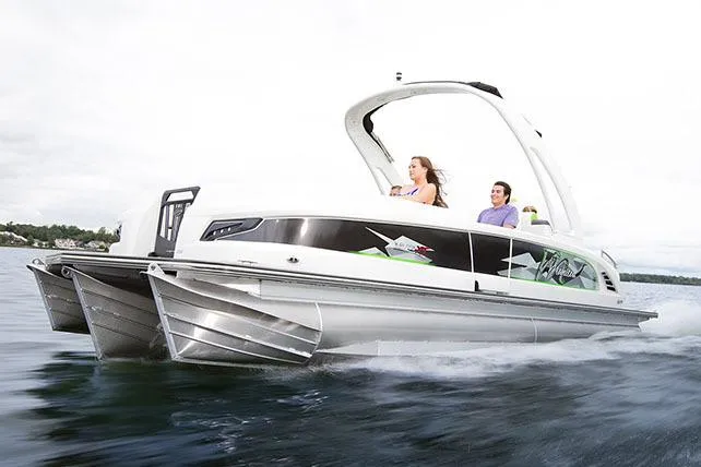 Slide: The Image of Interior view of 2018 Manitou 25 X-Plode XT RFX with fire extinguisher under seat. - 4