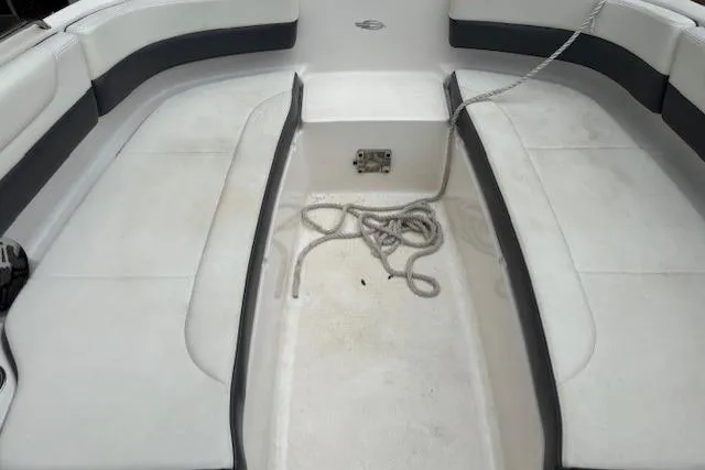 Slide: The Image of Yamaha 250 outboard motor on 2015 Chaparral 250 Suncoast boat. - 12