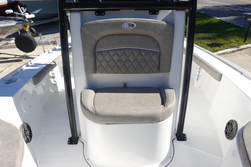Slide: The Image of Livewell compartment of 2026 Sea Hunt BX 22 BR boat, featuring clean design and functionality. - 24