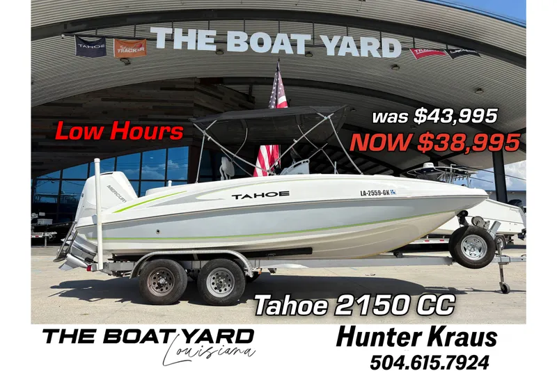 The Image of 2019 Tahoe 2150 CC boat for sale at The Boat Yard, discounted to $38,995. - 0