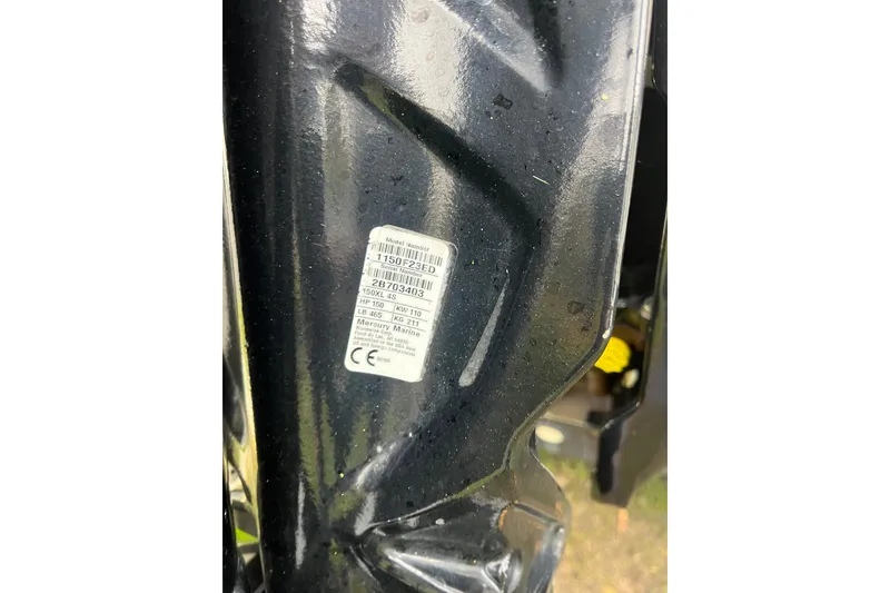 Slide: The Image of 2020 Boston Whaler 210 Montauk boat storage compartment with open hatch. - 19