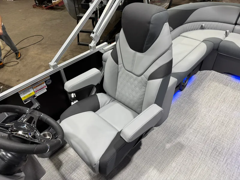 Slide: The Image of Tahoe LTZ 2385 Elite Windshield Tritoon & Honda 4-Stroke EFI 2026 - 12