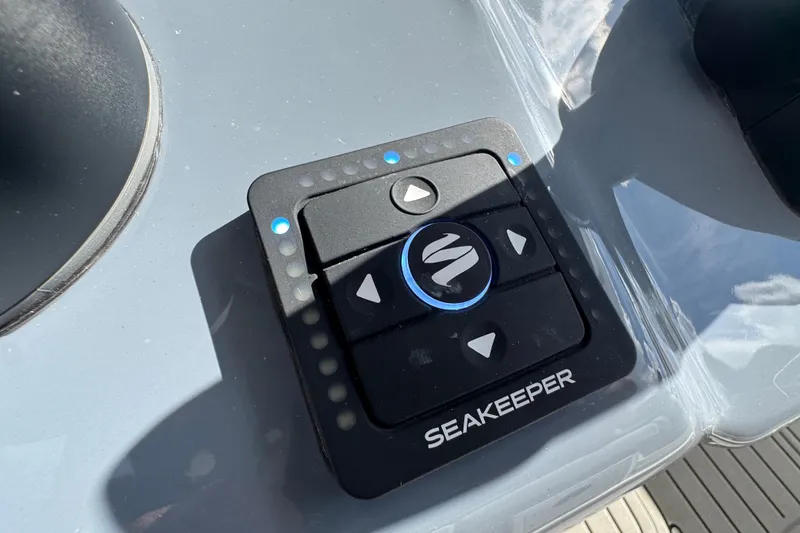 Slide: The Image of Control panel of Seakeeper system on 2025 Tidewater 302 CC Adventure boat. - 50