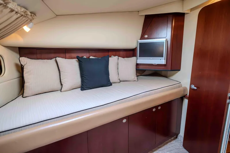 Slide: The Image of Luxurious kitchen in 2006 Sea Ray 40 Motor Yacht with granite countertops. - 23