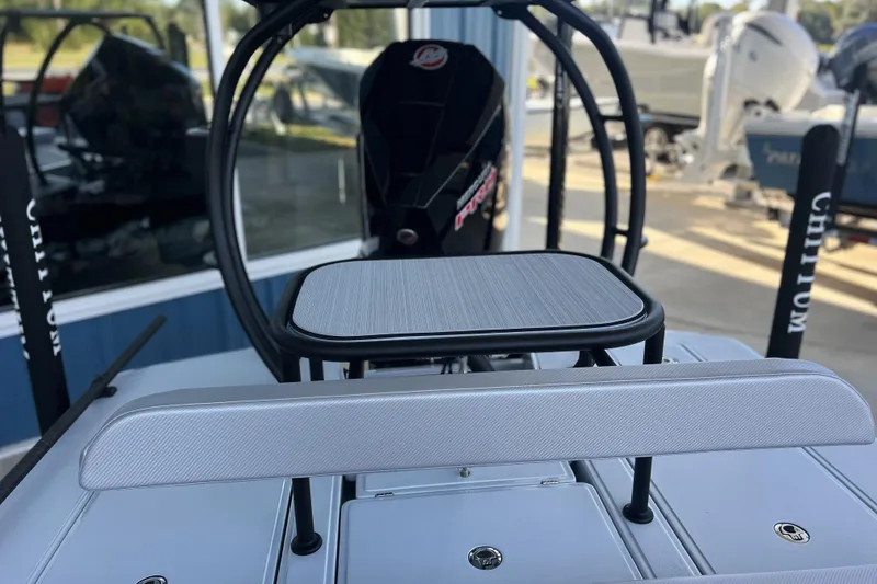 Slide: The Image of 2026 Chittum Skiffs 21 Islamorada boat with sleek design and modern features. - 11