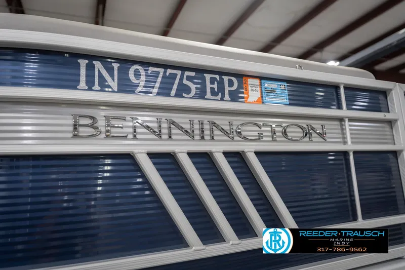 Slide: The Image of 2024 Bennington 23 LSB boat with registration IN 9775 EP, Reeder Trausch Marine. - 61