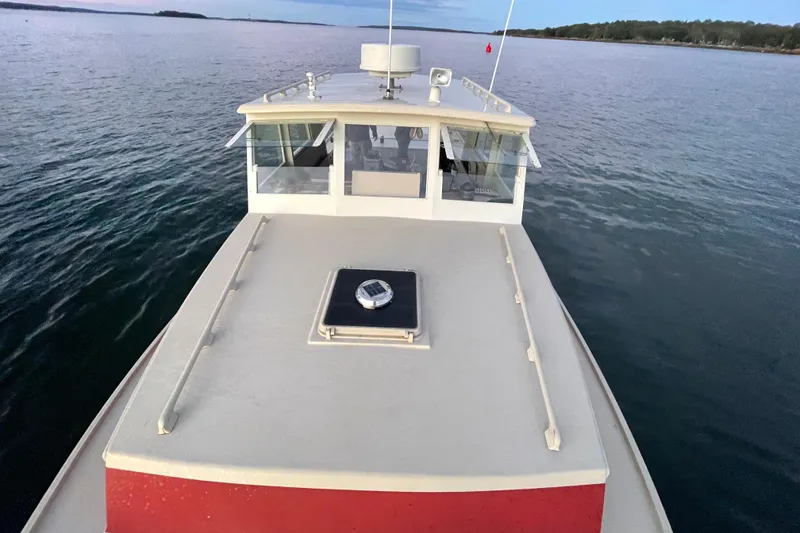 Slide: The Image of 1981 Holland 32 Sport Cruiser docked in South Portland marina. - 7