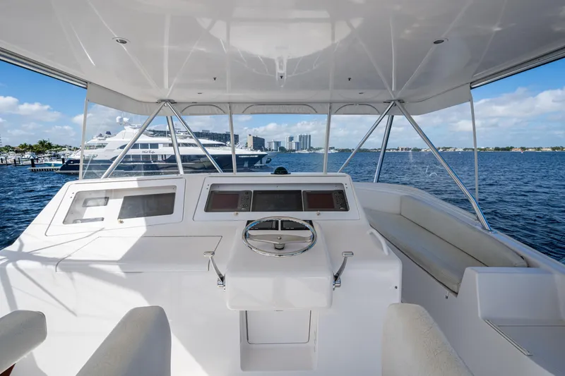 Slide: The Image of Viking 52 QUALIFIER - Flybridge Helm - 20