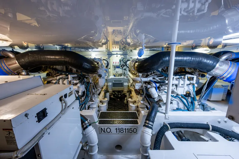 Slide: The Image of Viking 52 QUALIFIER - Engine Room - 29