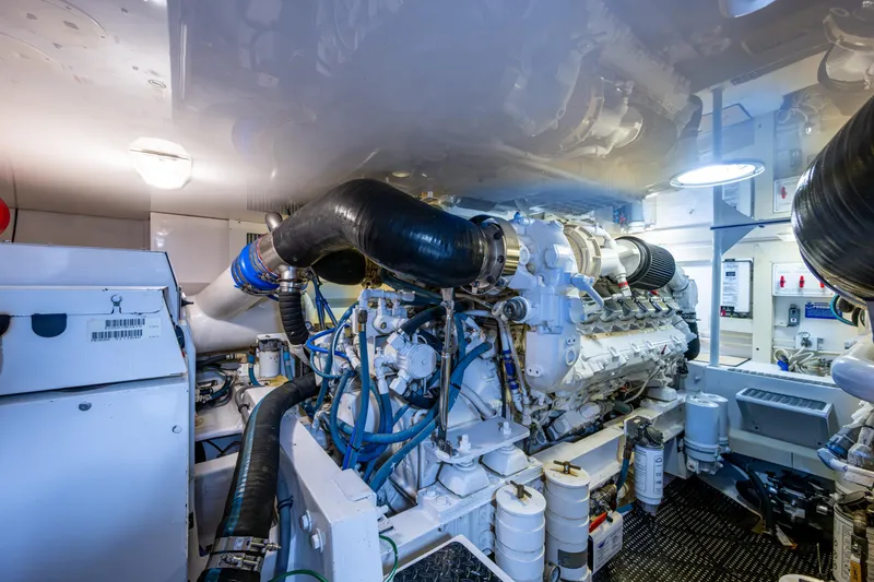 Slide: The Image of Viking 52 QUALIFIER - Engine Room - 30