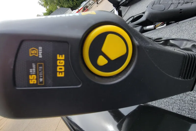 Slide: The Image of Close-up of Bass Tracker PRO TEAM 190 boat control panel, 2022 model. - 22