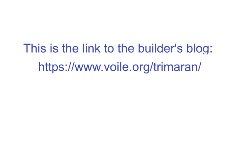 Slide: The Image of Text displaying a link to the builder's blog for Scarab 22, 2007 model. - 21