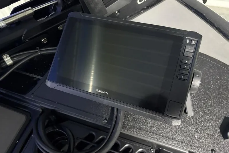 Slide: The Image of Garmin display on 2026 Nitro Z20 XL Pro boat dashboard. - 7