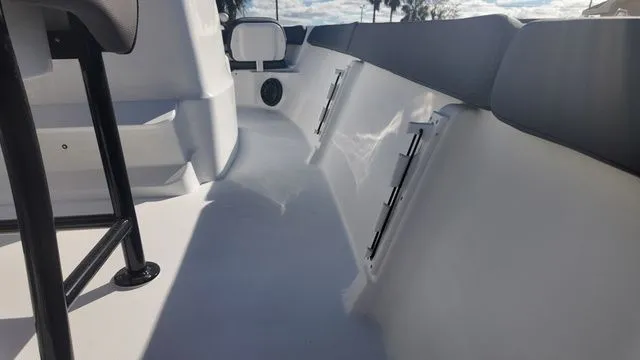 Slide: The Image of 2026 ALK2 Powerboats 23CRX interior, showcasing sleek design and modern features. - 37