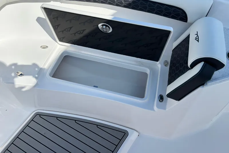 Slide: The Image of 2026 TIDEWATER 282 CENTER CONSOLE ADVENTURE AFT SEAT FLIPPED DOWN - 9