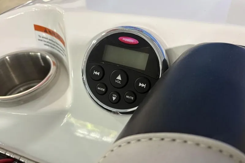 Slide: The Image of Control panel on a 2015 Malibu Wakesetter 247 LSV boat dashboard. - 35