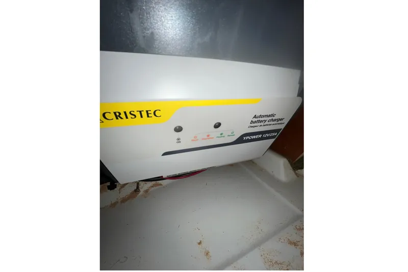 Slide: The Image of Cristec automatic battery charger in 2020 Beneteau Oceanis 46.1 yacht. - 55