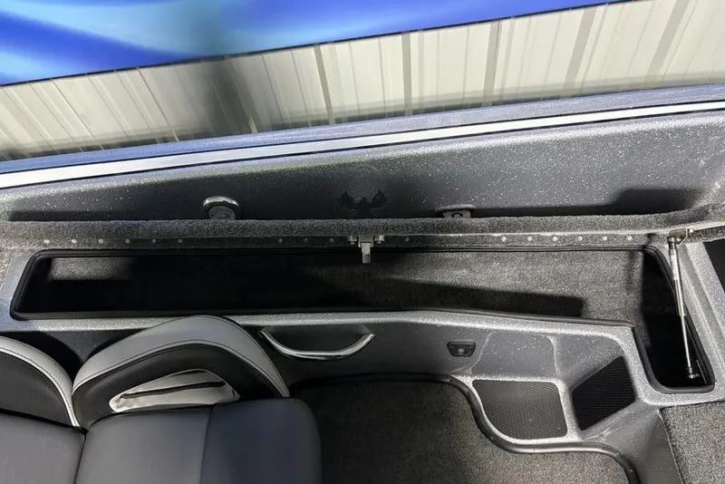 Slide: The Image of 2024 Phoenix 920 Elite interior storage compartment with sleek design and modern features. - 17