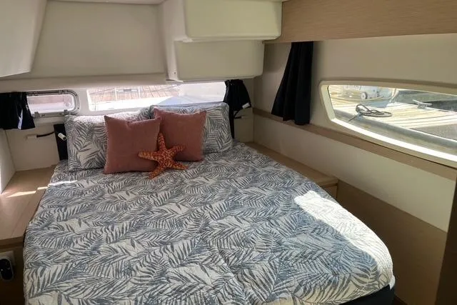 Slide: The Image of Luxurious cabin interior of 2018 Fountaine Pajot Helia 44 Evolution catamaran. - 67