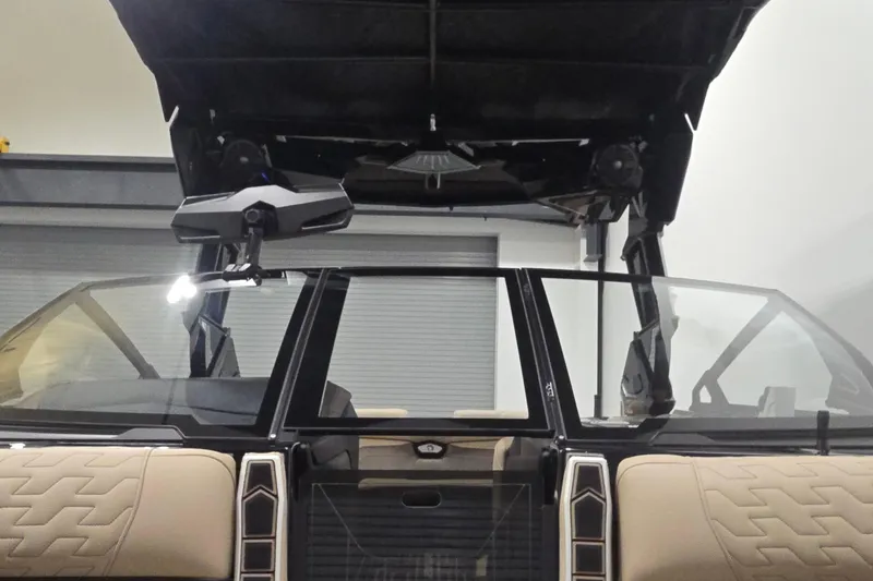 Slide: The Image of Interior view of 2026 Centurion R1245 boat with modern design and advanced features. - 5