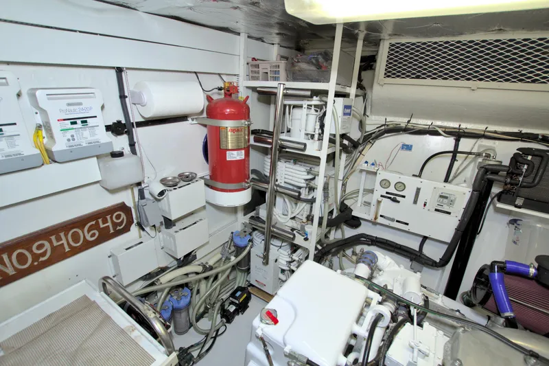 Slide: The Image of Viking 63 Cockpit Motor Yacht 1988 - 102