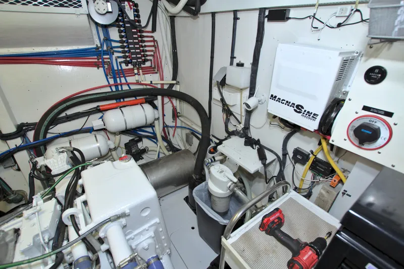 Slide: The Image of Viking 63 Cockpit Motor Yacht 1988 - 105