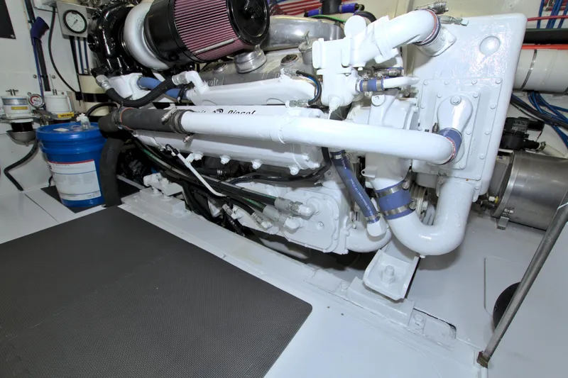 Slide: The Image of Viking 63 Cockpit Motor Yacht 1988 - 109