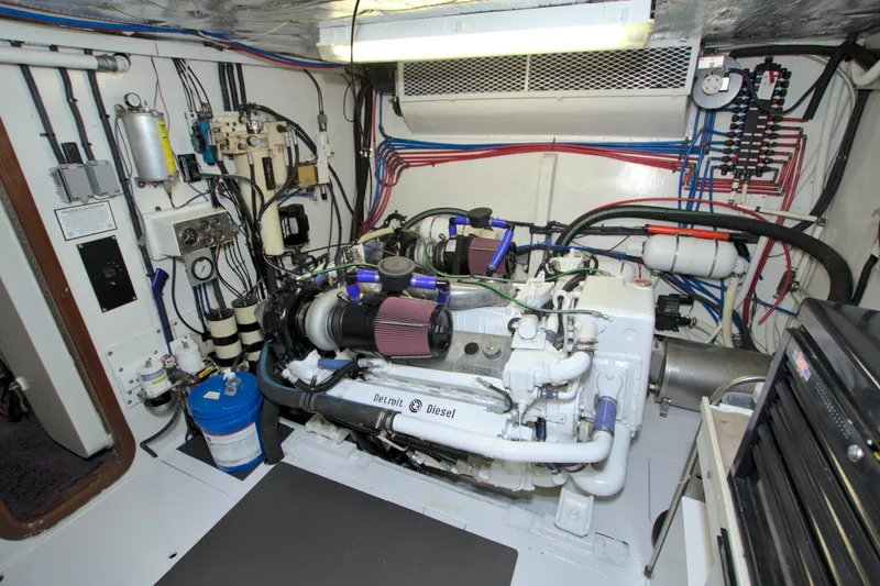 Slide: The Image of Viking 63 Cockpit Motor Yacht 1988 - 110