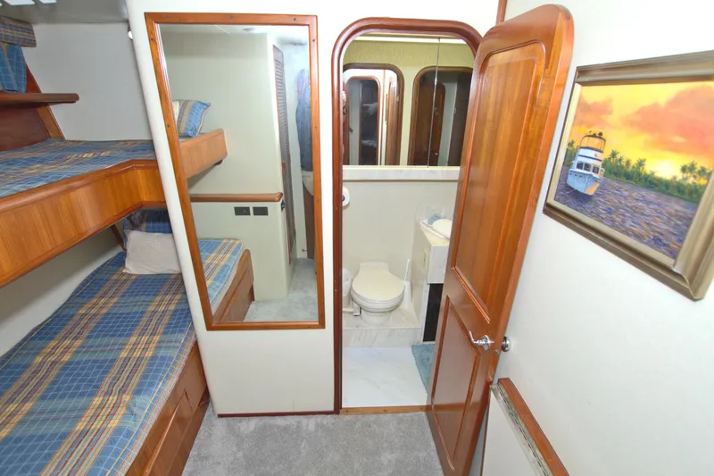 Slide: The Image of Viking 63 Cockpit Motor Yacht 1988 - 57