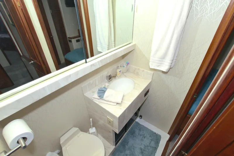 Slide: The Image of Viking 63 Cockpit Motor Yacht 1988 - 61