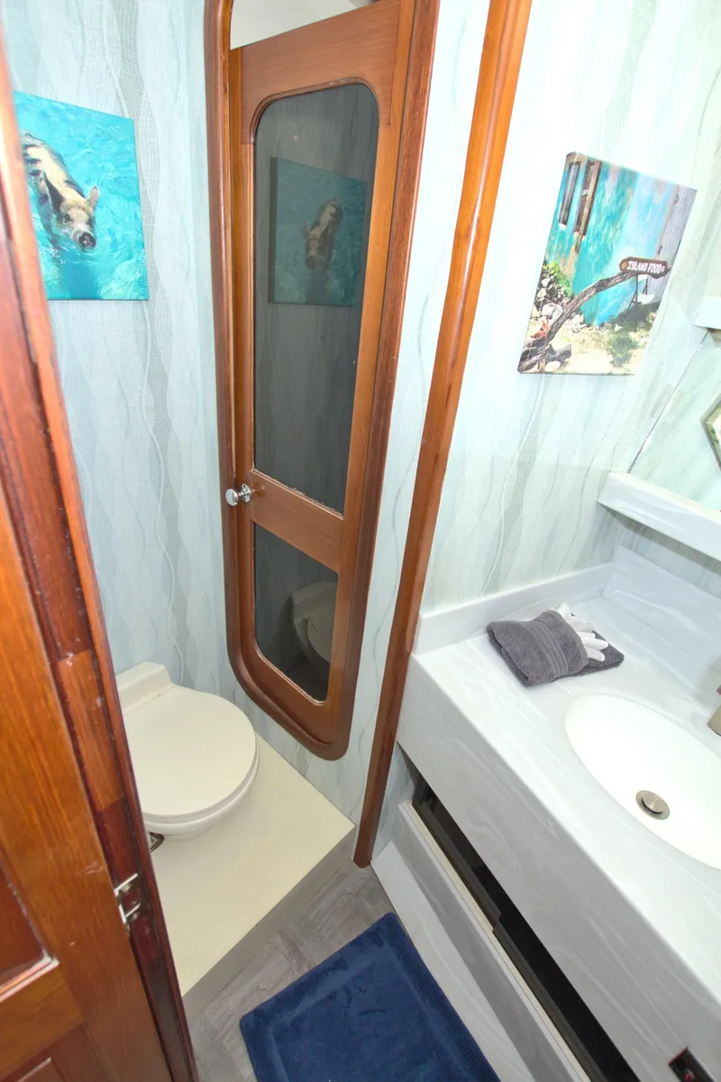 Slide: The Image of Viking 63 Cockpit Motor Yacht 1988 - 73