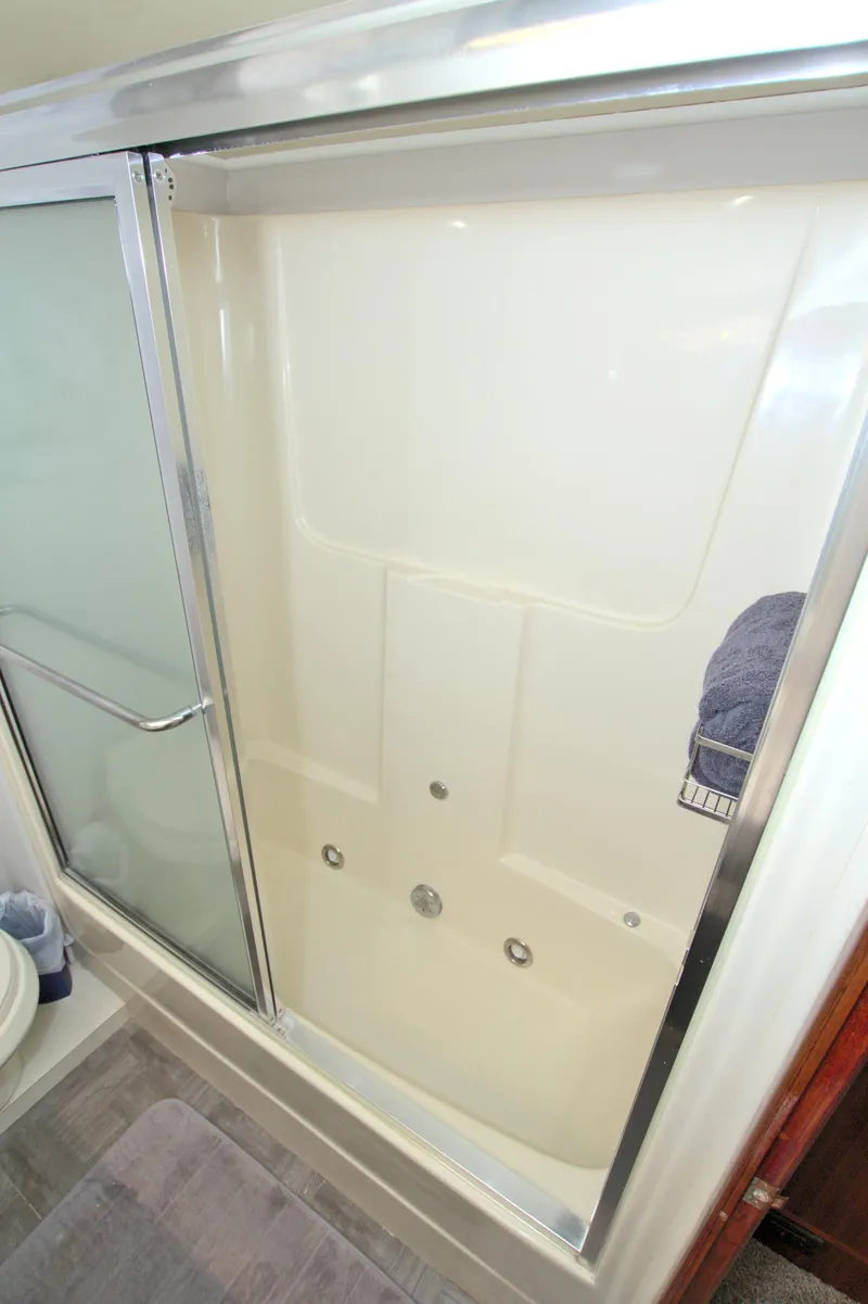 Slide: The Image of Viking 63 Cockpit Motor Yacht 1988 - 86